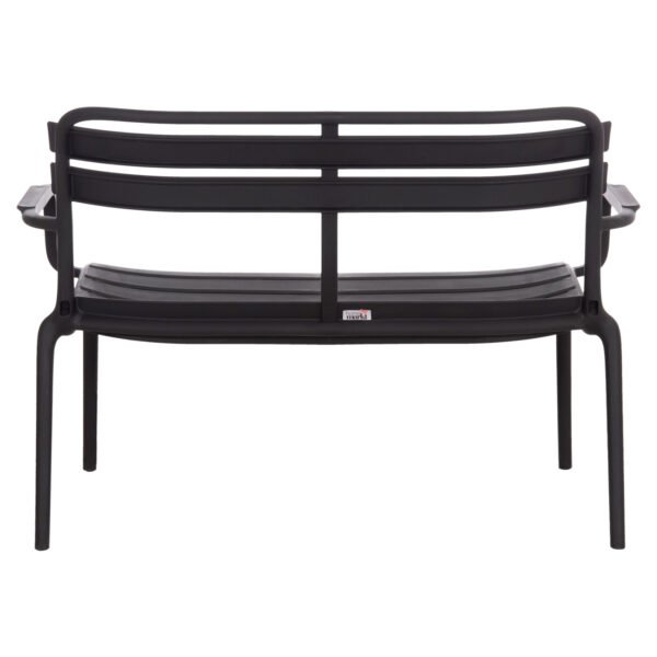 ΠΑΓΚΑΚΙ ΠΟΛΥΠΡΟΠΥΛΕΝΙΟΥ 2ΘΕΣΙΟ KORVER HM6332.02 ΜΑΥΡΟ 113x65x76Υεκ. - Image 6