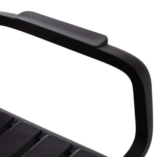 ΠΑΓΚΑΚΙ ΠΟΛΥΠΡΟΠΥΛΕΝΙΟΥ 2ΘΕΣΙΟ KORVER HM6332.02 ΜΑΥΡΟ 113x65x76Υεκ. - Image 9