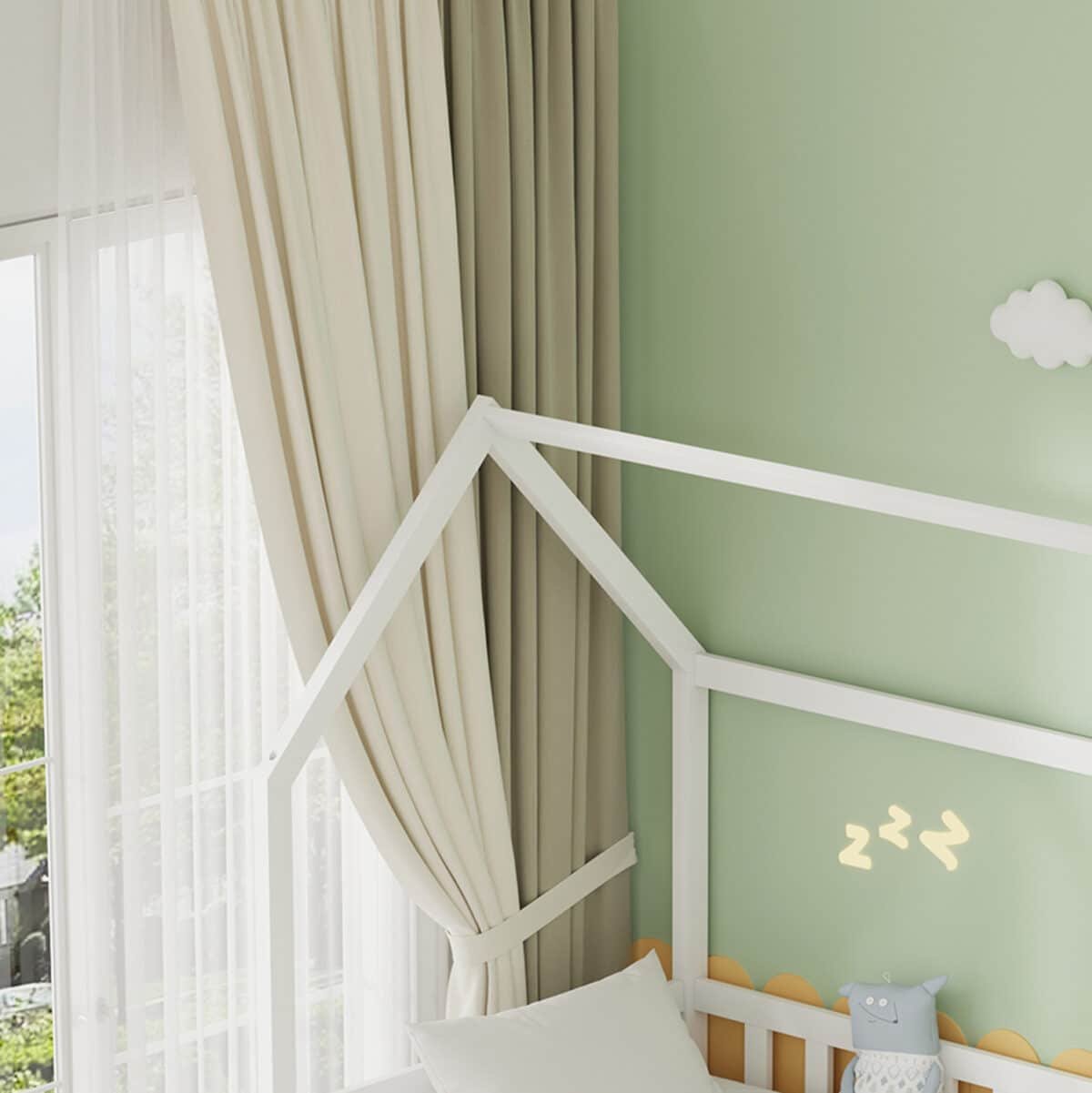 ΠΑΙΔΙΚΟ ΚΡΕΒΑΤΙ 3 ΣΕ 1 PHYLLIS HM723.03 ΞΥΛΟ ΠΕΥΚΟΥ ΛΕΥΚΟ 206x97x166Υεκ. - Image 7