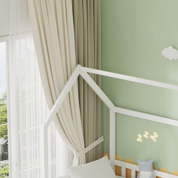 ΠΑΙΔΙΚΟ ΚΡΕΒΑΤΙ 3 ΣΕ 1 PHYLLIS HM723.03 ΞΥΛΟ ΠΕΥΚΟΥ ΛΕΥΚΟ 206x97x166Υεκ. - Image 7