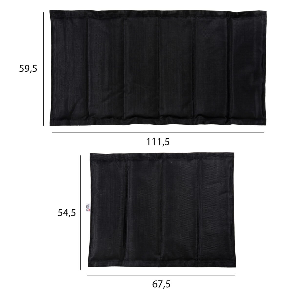 ΠΑΝΙ TEXTILENE ΑΝΤΑΛΛΑΚΤΙΚΟ ΞΑΠΛΩΣΤΡΑΣ MILOS-CRETA ΜΑΥΡΟ HM6064.01 - Image 2