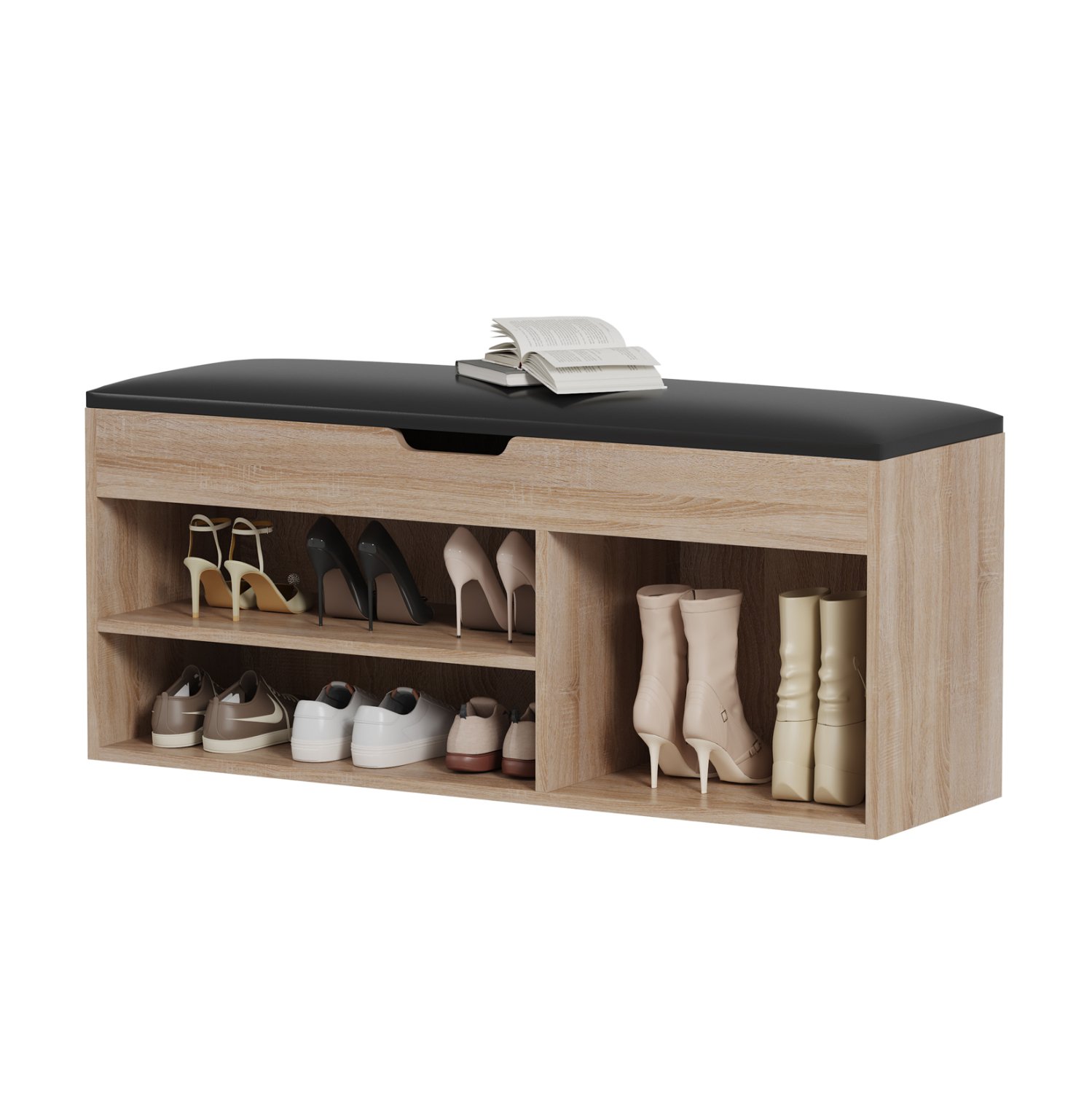 ΠΑΠΟΥΤΣΟΘΗΚΗ ΜΕ ΚΑΘΙΣΜΑ ROMIR HM2478.01 ΜΕΛΑΜΙΝΗ ΣΟΝΑΜΑ-ΚΑΘΙΣΜΑ PU ΚΑΦΕ 100x30x44Υ ΠΑΠΟΥΤΣΟΘΗΚΗ ΜΕ ΚΑΘΙΣΜΑ ROMIR HM2478.01 ΜΕΛΑΜΙΝΗ ΣΟΝΑΜΑ-ΚΑΘΙΣΜΑ PU ΚΑΦΕ 100x30x44Υ