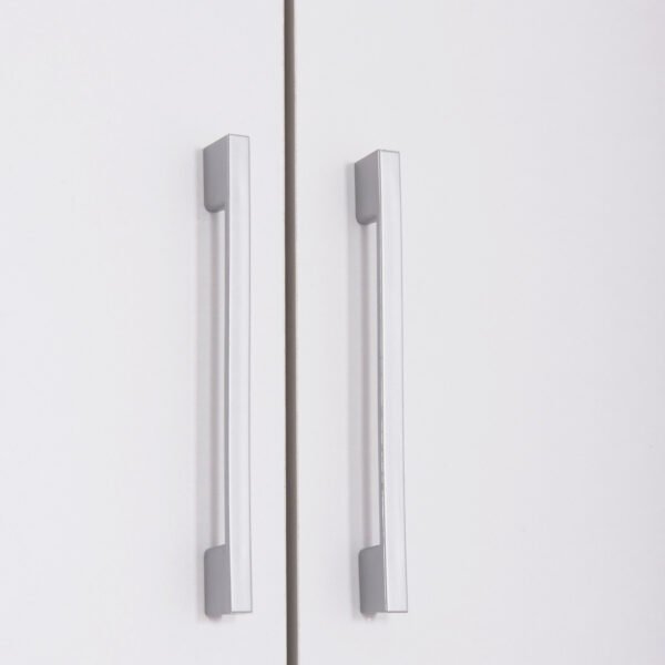 ΠΑΠΟΥΤΣΟΘΗΚΗ-ΝΤΟΥΛΑΠΑ CLUSE HM2403.03 ΜΕΛΑΜΙΝΗ ΛΕΥΚΟ ΧΡΩΜΑ 60Χ36,5Χ186,5Υεκ. - Image 5