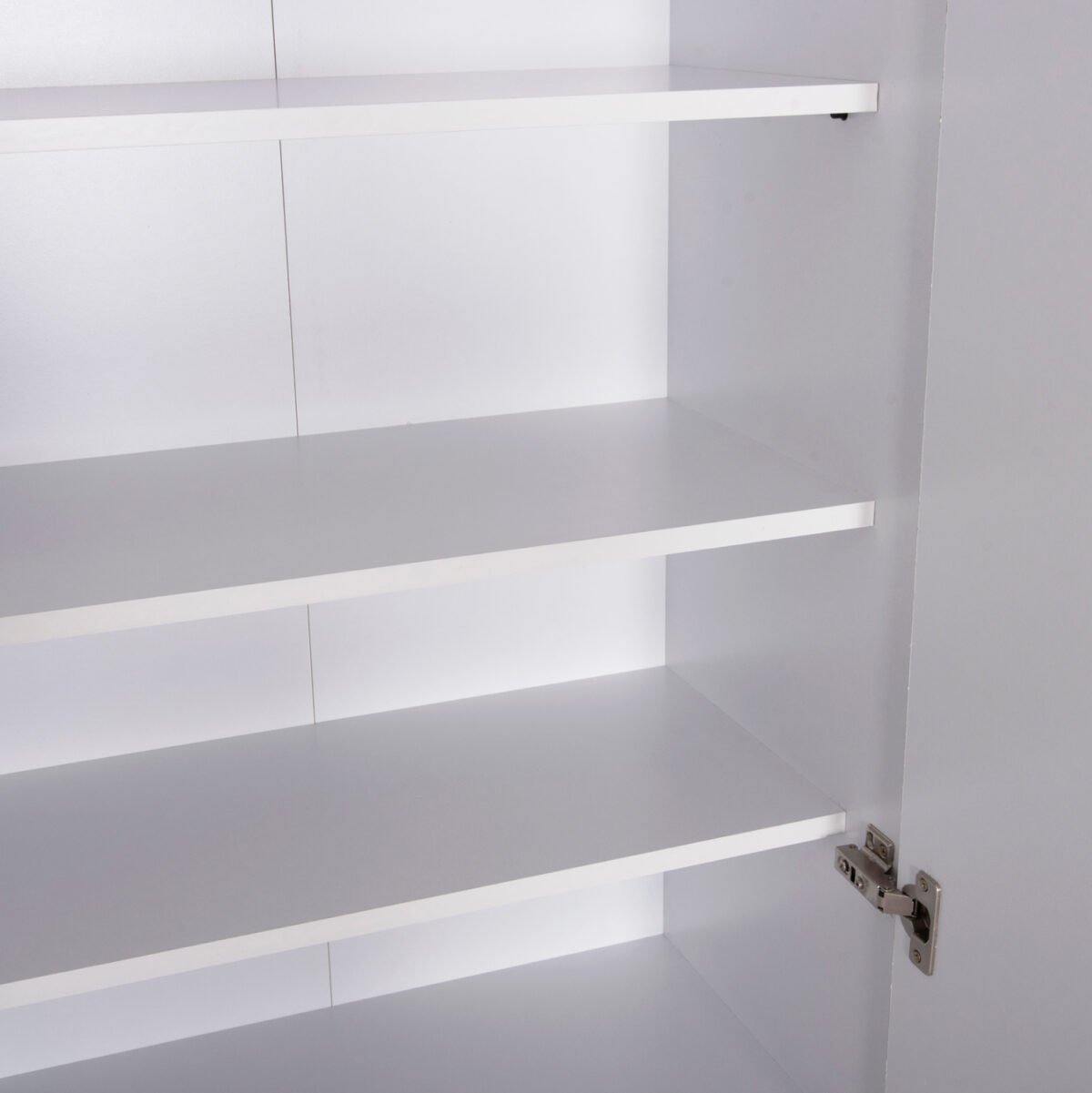 ΠΑΠΟΥΤΣΟΘΗΚΗ-ΝΤΟΥΛΑΠΑ CLUSE HM2403.03 ΜΕΛΑΜΙΝΗ ΛΕΥΚΟ ΧΡΩΜΑ 60Χ36,5Χ186,5Υεκ. - Image 6