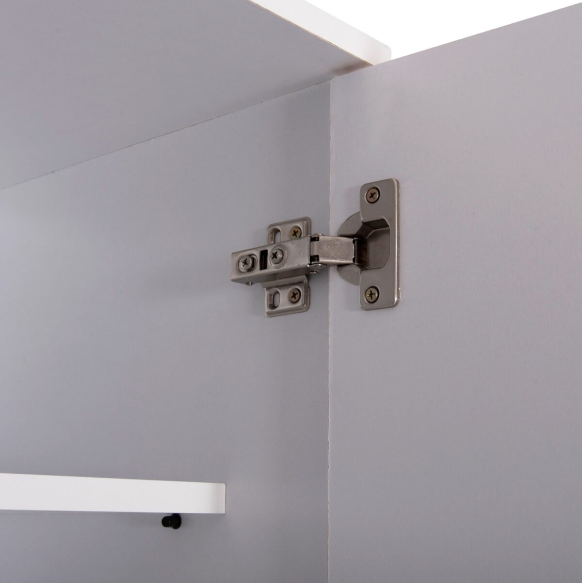 ΠΑΠΟΥΤΣΟΘΗΚΗ-ΝΤΟΥΛΑΠΑ CLUSE HM2403.03 ΜΕΛΑΜΙΝΗ ΛΕΥΚΟ ΧΡΩΜΑ 60Χ36,5Χ186,5Υεκ. - Image 7