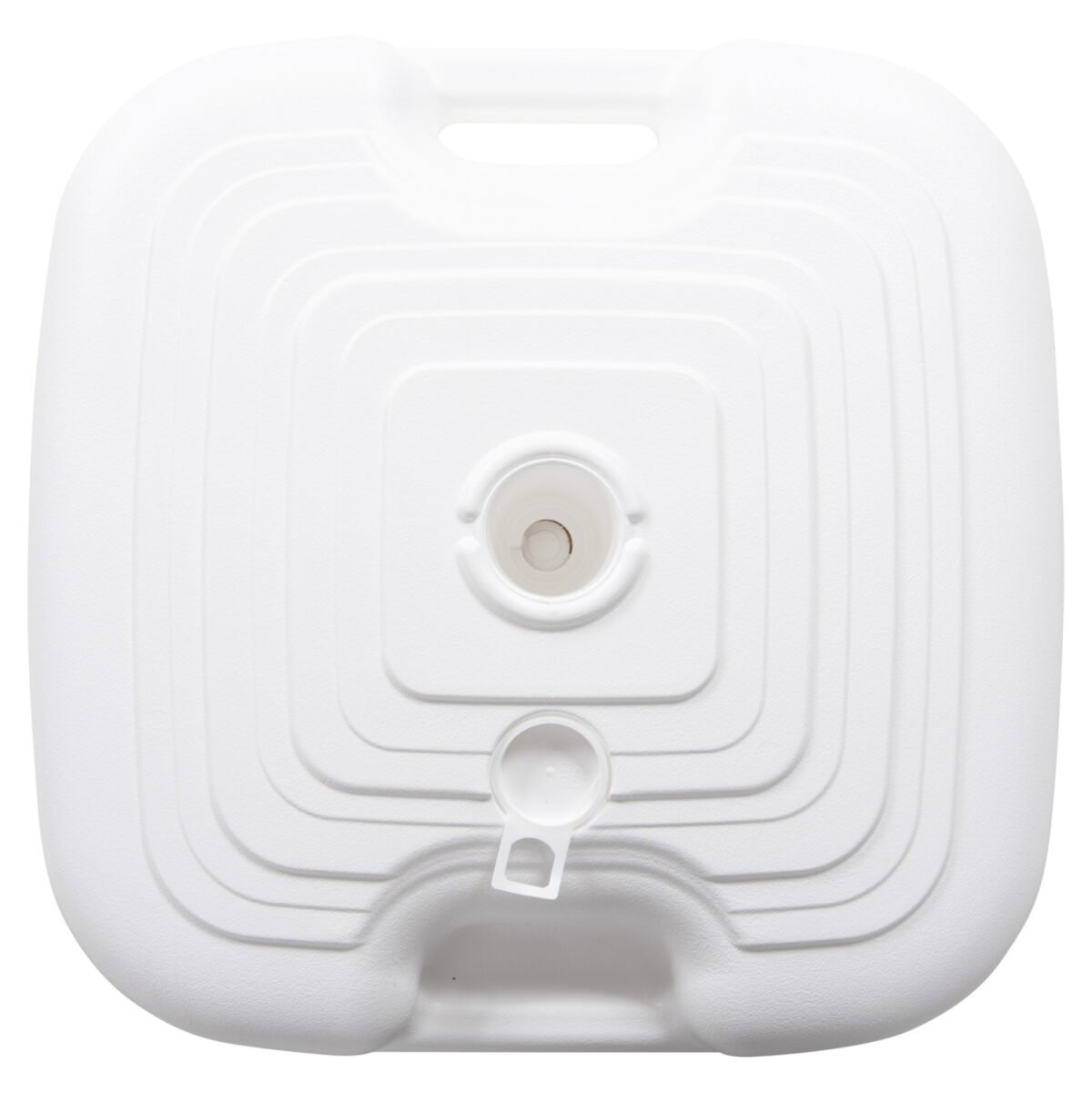 ΠΛΑΣΤΙΚΗ ΒΑΣΗ ΟΜΠΡΕΛΑΣ ΜΕ ΧΕΡΟΥΛΙ SOLBAS HM6112.01 ΛΕΥΚΗ-ΚΟΝΤΑΡΙ 20/38mm 45x45x11Υ - Image 3