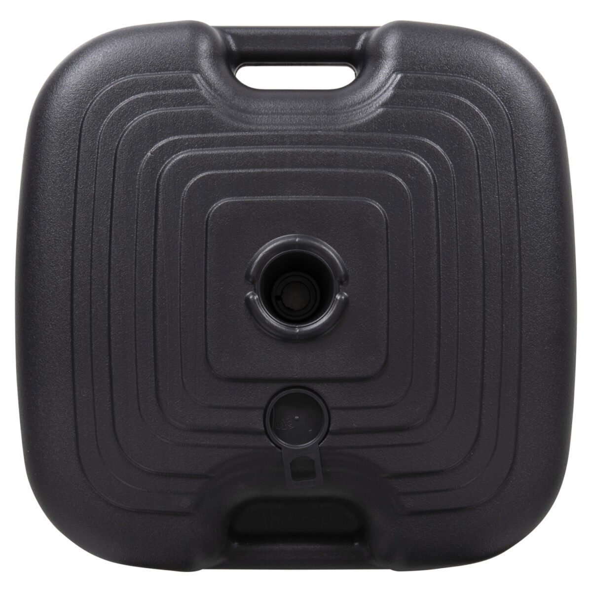 ΠΛΑΣΤΙΚΗ ΒΑΣΗ ΟΜΠΡΕΛΑΣ ΜΕ ΧΕΡΟΥΛΙ SOLBAS HM6112.02 ΑΝΘΡΑΚΙ-ΚΟΝΤΑΡΙ 20/38mm 45x45x11Υ - Image 3