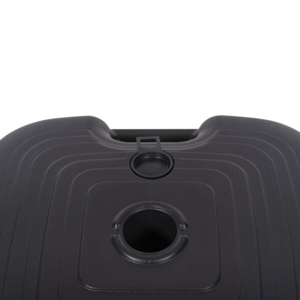 ΠΛΑΣΤΙΚΗ ΒΑΣΗ ΟΜΠΡΕΛΑΣ ΜΕ ΧΕΡΟΥΛΙ SOLBAS HM6112.02 ΑΝΘΡΑΚΙ-ΚΟΝΤΑΡΙ 20/38mm 45x45x11Υ - Image 5