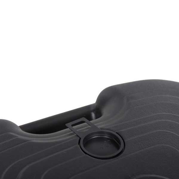 ΠΛΑΣΤΙΚΗ ΒΑΣΗ ΟΜΠΡΕΛΑΣ ΜΕ ΧΕΡΟΥΛΙ SOLBAS HM6112.02 ΑΝΘΡΑΚΙ-ΚΟΝΤΑΡΙ 20/38mm 45x45x11Υ - Image 6