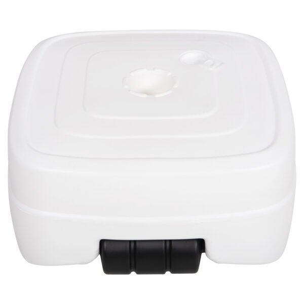 ΠΛΑΣΤΙΚΗ ΒΑΣΗ ΟΜΠΡΕΛΑΣ ΜΕ ΡΟΔΑ SOLBAS HM6113.01 ΛΕΥΚΗ- ΚΟΝΤΑΡΙ 33/50mm 46,5x23,5Υ - Image 4