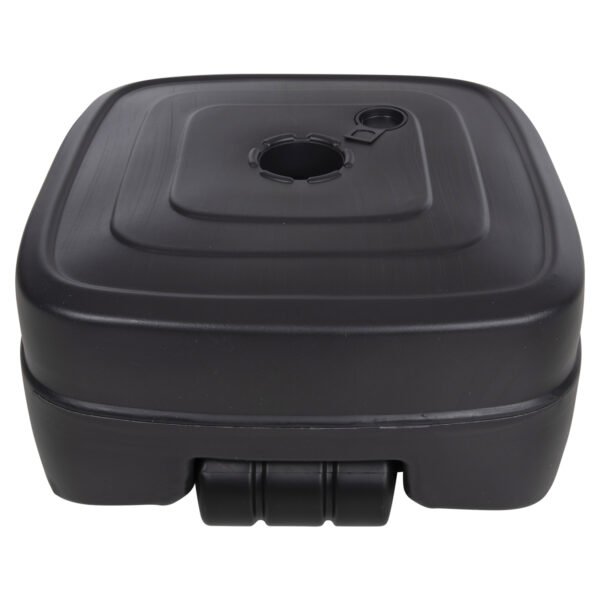 ΠΛΑΣΤΙΚΗ ΒΑΣΗ ΟΜΠΡΕΛΑΣ ΜΕ ΡΟΔΑ SOLBAS HM6113.02 ΑΝΘΡΑΚΙ- ΚΟΝΤΑΡΙ 33/50mm 46,5x23,5Υ - Image 4