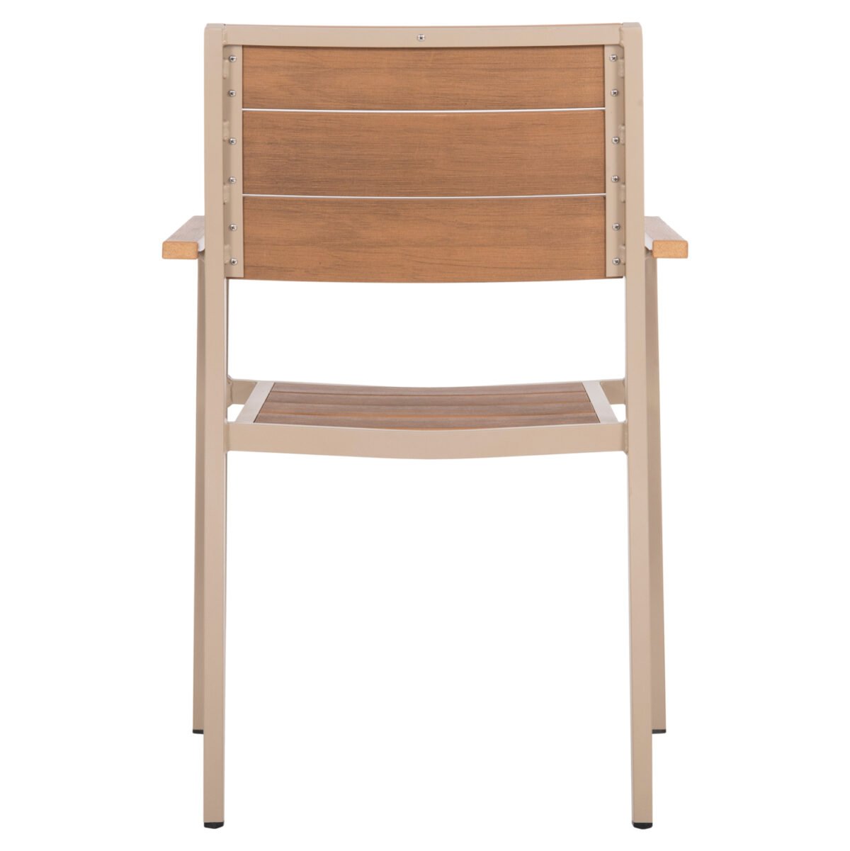 ΠΟΛΥΘΡΟΝΑ ΑΛΟΥΜΙΝΙΟΥ SAGA HM5127.04 ΣΑΜΠΑΝΙ ΜΕ POLYWOOD 55x52x86Yεκ. - Image 6