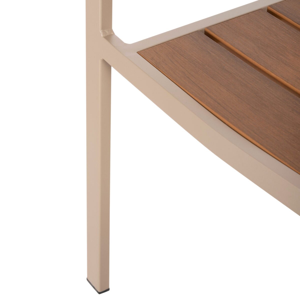 ΠΟΛΥΘΡΟΝΑ ΑΛΟΥΜΙΝΙΟΥ SAGA HM5127.04 ΣΑΜΠΑΝΙ ΜΕ POLYWOOD 55x52x86Yεκ. - Image 9