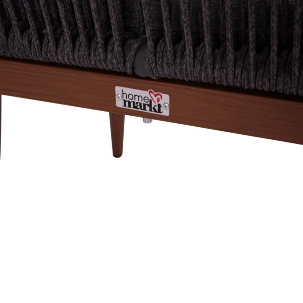 ΠΟΛΥΘΡΟΝΑ ΑΛΟΥΜΙΝΙΟΥ MYRTIA HM5549.11 ΜΕ ΣΧΟΙΝΙ ΓΚΡΙ ΚΑΙ ΚΑΡΥΔΙ ΠΟΔΙΑ 60x64x88Yεκ. - Image 10