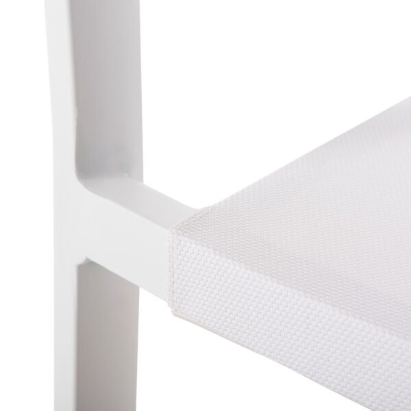 ΠΟΛΥΘΡΟΝΑ ΑΛΟΥΜΙΝΙΟΥ MIRI HM5891.22 ΛΕΥΚΟΣ ΣΚΕΛΕΤΟΣ&TEXTLINE-ΜΠΕΖ RATTAN 57x63x82Υεκ. - Image 9