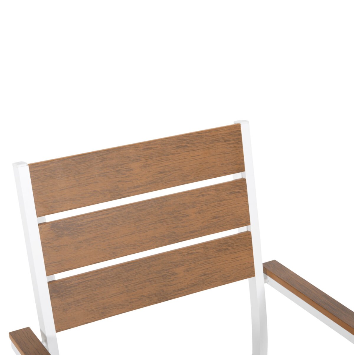 ΠΟΛΥΘΡΟΝΑ ΑΛΟΥΜΙΝΙΟΥ SAGA HM5981.01 ΛΕΥΚΗ-POLYWOOD ΣΕ ΦΥΣΙΚΟ 55x55x86Υεκ. - Image 7