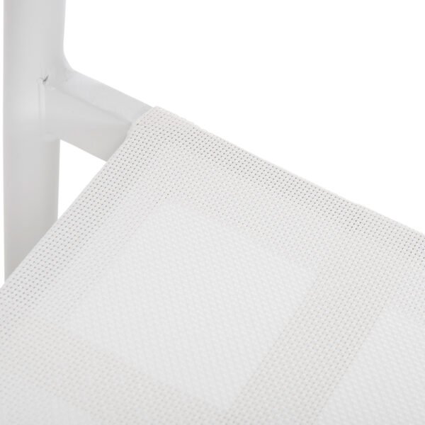 ΠΟΛΥΘΡΟΝΑ ΑΛΟΥΜΙΝΙΟΥ RONNY HM5998.02 ΛΕΥΚΟΣ ΣΚΕΛΕΤΟΣ & ΛΕΥΚΟ TEXTILENE 53x51x80Υεκ. - Image 8