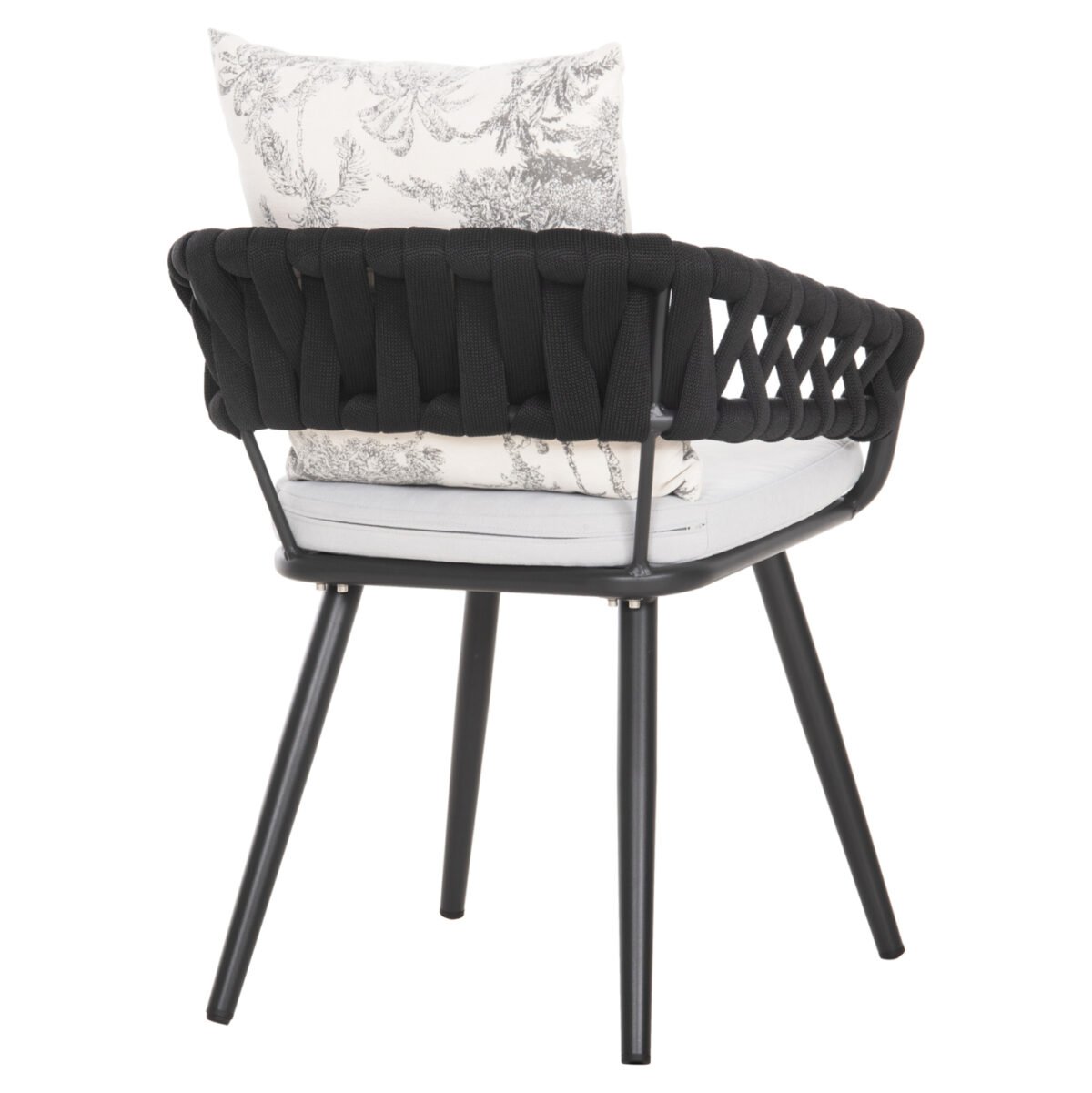 ΠΟΛΥΘΡΟΝΑ ΑΛΟΥΜΙΝΙΟΥ CAMDEN HM6141.01 ΜΑΞΙΛΑΡΙΑ ΕΚΡΟΥ ΜΕ PRINT-ΑΝΘΡΑΚΙ 56x60x72-87Υεκ - Image 5