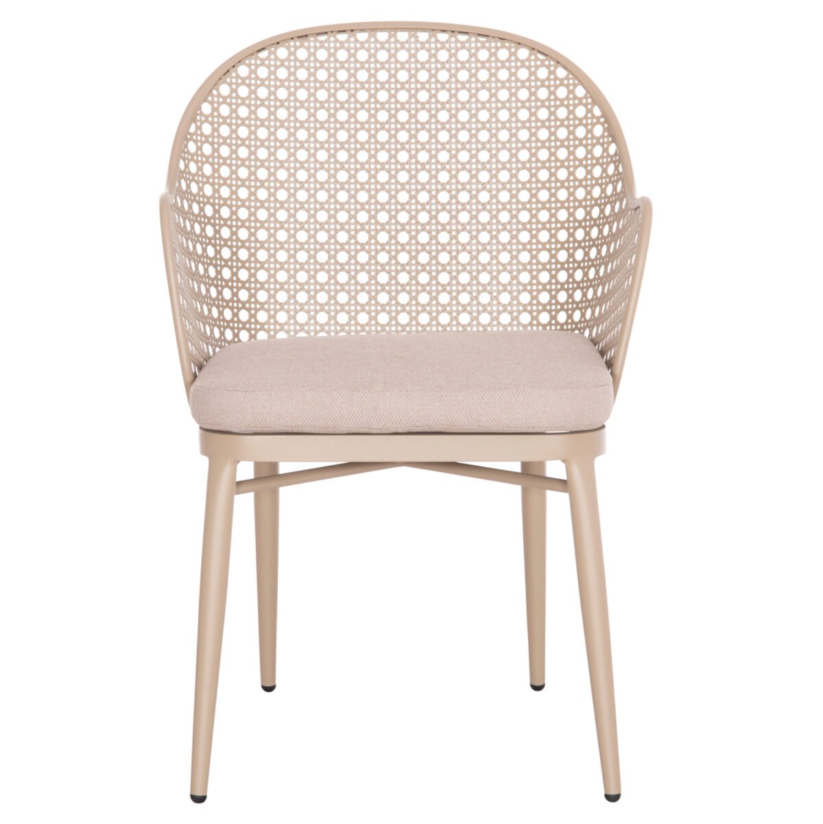 ΠΟΛΥΘΡΟΝΑ ΑΛΟΥΜΙΝΙΟΥ OREGO HM6268.03 ΚΑΠΟΥΤΣΙΝΟ-ΜΑΞΙΛΑΡΙ ΜΠΕΖ 58x55x83Υεκ. - Image 3