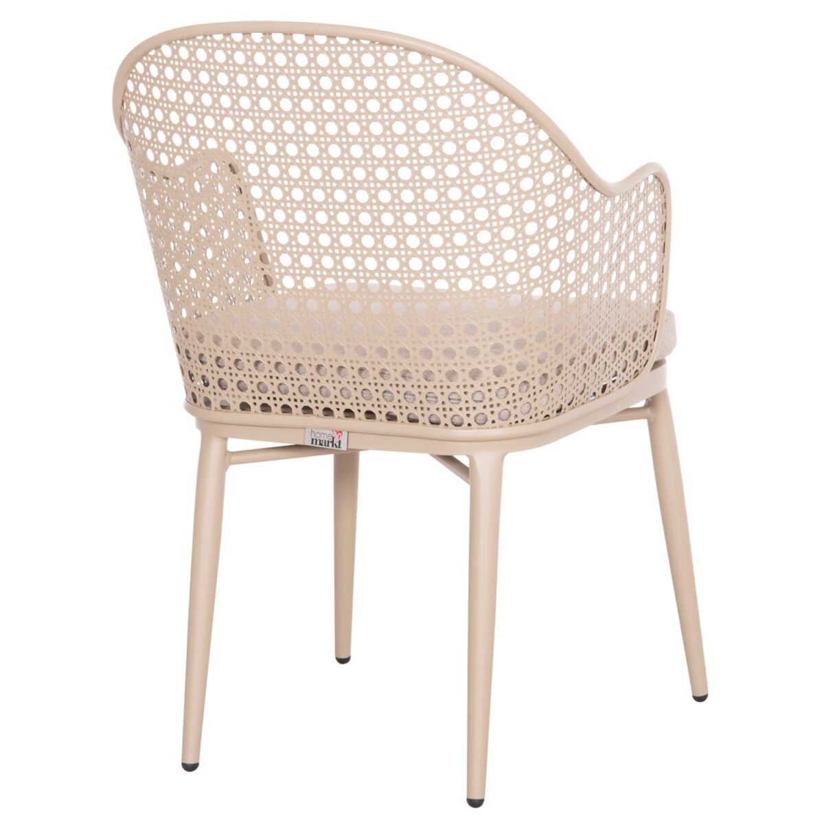 ΠΟΛΥΘΡΟΝΑ ΑΛΟΥΜΙΝΙΟΥ OREGO HM6268.03 ΚΑΠΟΥΤΣΙΝΟ-ΜΑΞΙΛΑΡΙ ΜΠΕΖ 58x55x83Υεκ. - Image 5