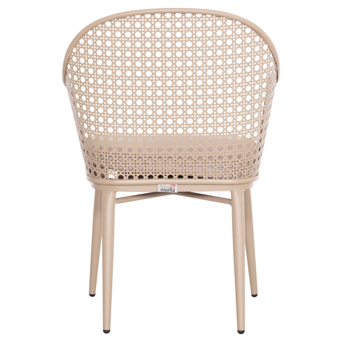 ΠΟΛΥΘΡΟΝΑ ΑΛΟΥΜΙΝΙΟΥ OREGO HM6268.03 ΚΑΠΟΥΤΣΙΝΟ-ΜΑΞΙΛΑΡΙ ΜΠΕΖ 58x55x83Υεκ. - Image 6