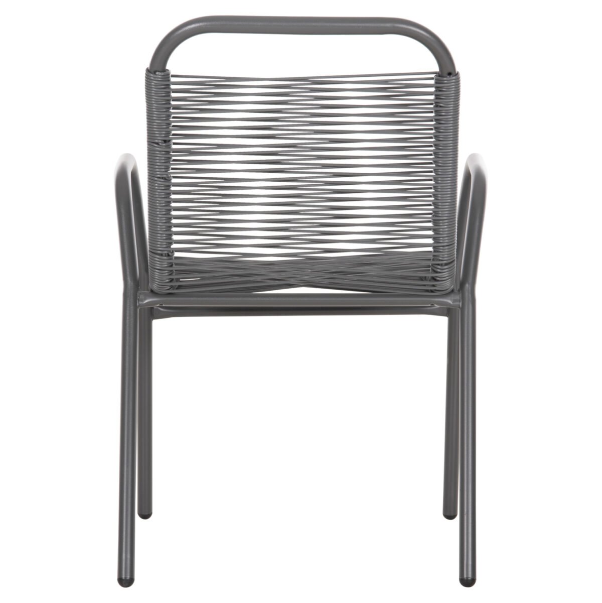 ΠΟΛΥΘΡΟΝΑ ΕΞ.ΧΩΡΟΥ AVRIL HM5968.01 ΜΕΤΑΛΛΟ ΚΑΙ ΣΥΝΘ.RATTAN ΣΕ ΓΚΡΙ 54,5x56x78Υεκ. - Image 6