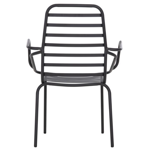 ΠΟΛΥΘΡΟΝΑ ΕΞ.ΧΩΡΟΥ FREE HM6045 ΜΕΤΑΛΛΙΚΗ ΜΑΥΡΗ 61x53x87Yεκ. - Image 6