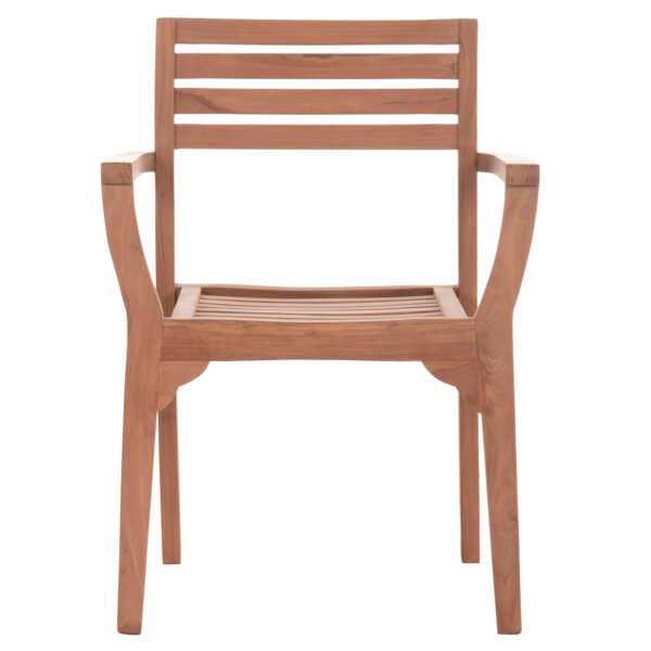 ΠΟΛΥΘΡΟΝΑ ΕΞΩΤ.ΧΩΡΟΥ ERMIONI HM18129 ΞΥΛΟ TEAK--ΦΥΣΙΚΟ ΧΡΩΜΑ 60x59x84Υεκ. - Image 3