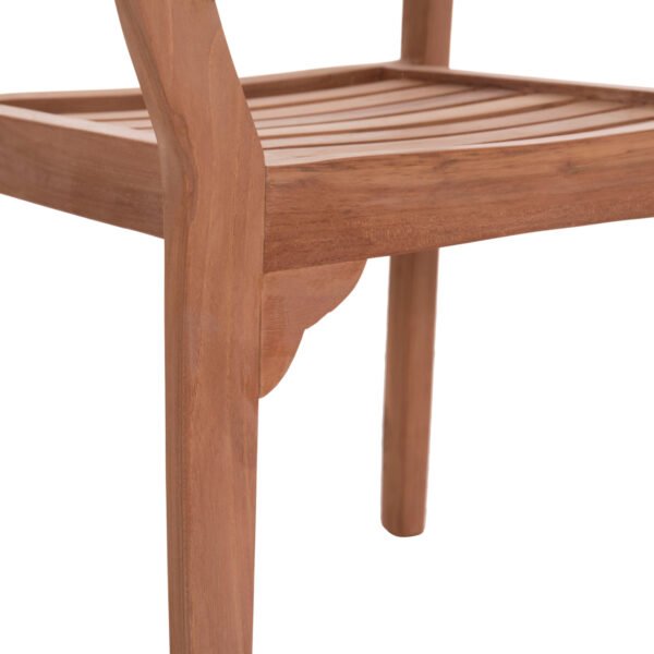 ΠΟΛΥΘΡΟΝΑ ΕΞΩΤ.ΧΩΡΟΥ ERMIONI HM18129 ΞΥΛΟ TEAK--ΦΥΣΙΚΟ ΧΡΩΜΑ 60x59x84Υεκ. - Image 10