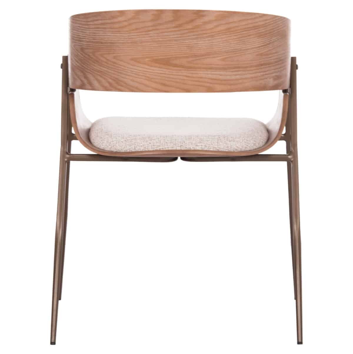 ΠΟΛΥΘΡΟΝΑ KRILL HM18254.01 PLYWOOD ΣΕ WHITEWASH--ΜΕΤΑΛΛΟ ΣΕ ΧΑΛΚΙΝΟ 55,5x55x72Υεκ. - Image 6