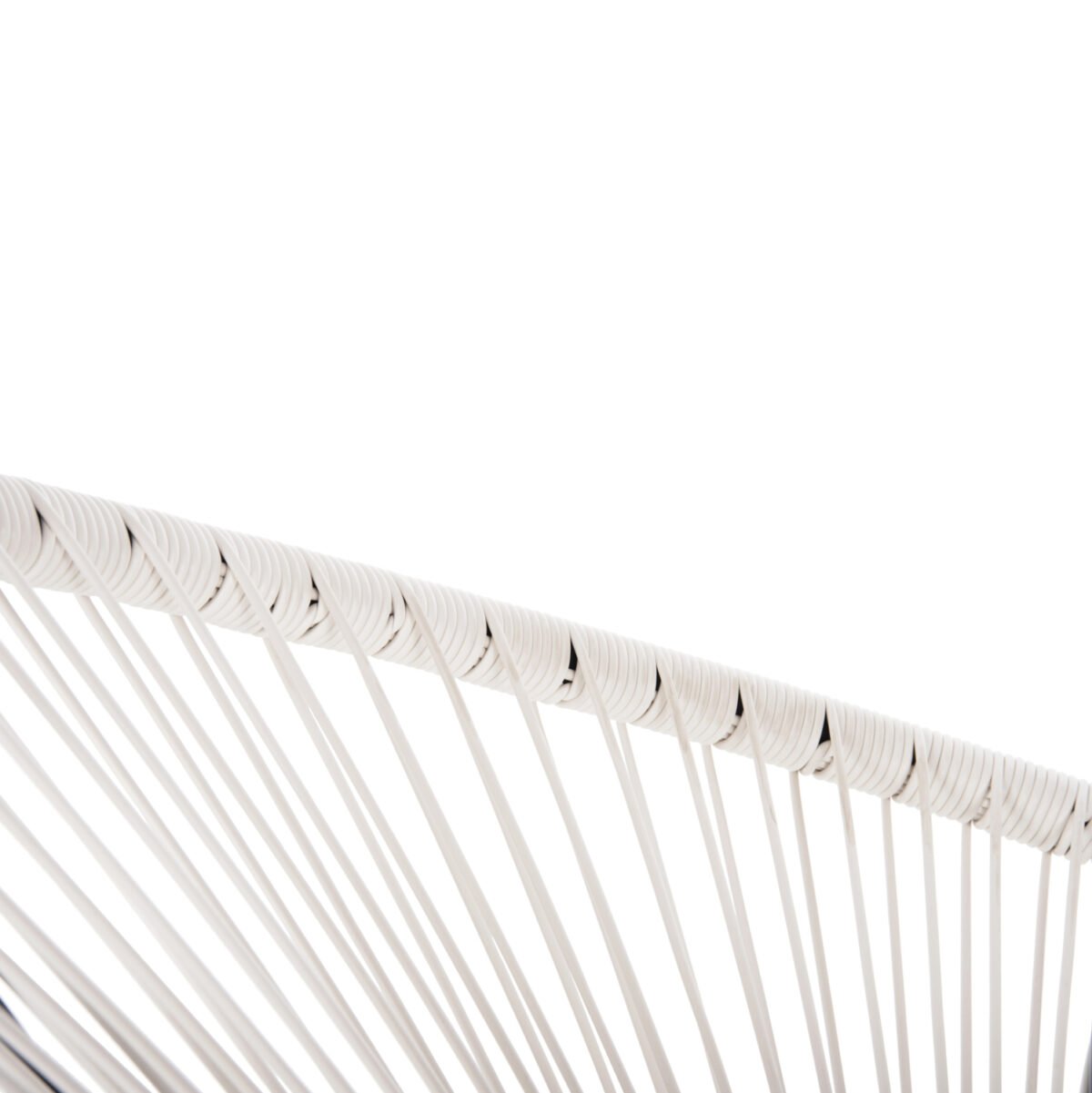 ΠΟΛΥΘΡΟΝΑ HM5872.12 ΤΥΠΟΥ ΦΩΛΙΑ ΜΕΤΑΛ. ACAPULCO ΜΑΥΡΗ-ΛΕΥΚΟ ΣΥΝΘ.RATTAN 71x72x80Υεκ - Image 8