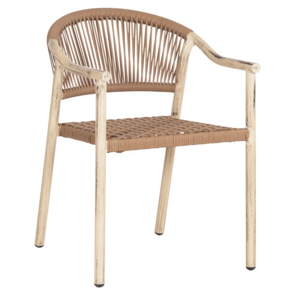 ΠΟΛΥΘΡΟΝΑ KERLY HM6050.01 ΑΛΟΥΜΙΝΙΟ ΧΡΩΜΑ ΔΡΥΟΣ-ΧΑΛΚΙΝΟ ΣΥΝΘΕΤΙΚΟ RATTAN 54x58