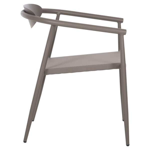 ΠΟΛΥΘΡΟΝΑ SERLY HM6052.04 ΑΛΟΥΜΙΝΙΟ ΣΑΜΠΑΝΙ-TEXTILENE ΣΑΜΠΑΝΙ 56x61x74,5Yεκ - Image 4