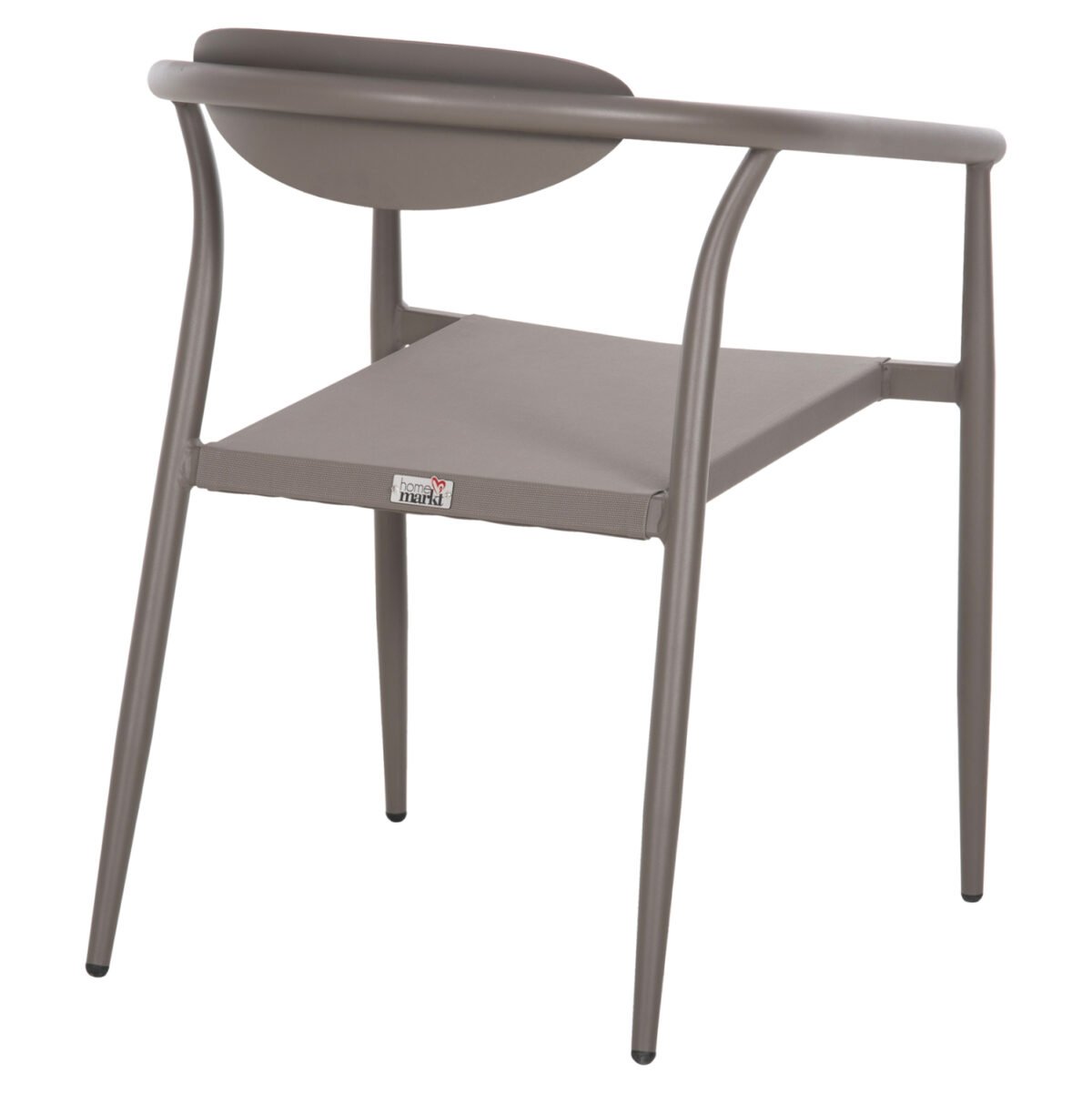 ΠΟΛΥΘΡΟΝΑ SERLY HM6052.04 ΑΛΟΥΜΙΝΙΟ ΣΑΜΠΑΝΙ-TEXTILENE ΣΑΜΠΑΝΙ 56x61x74,5Yεκ - Image 5