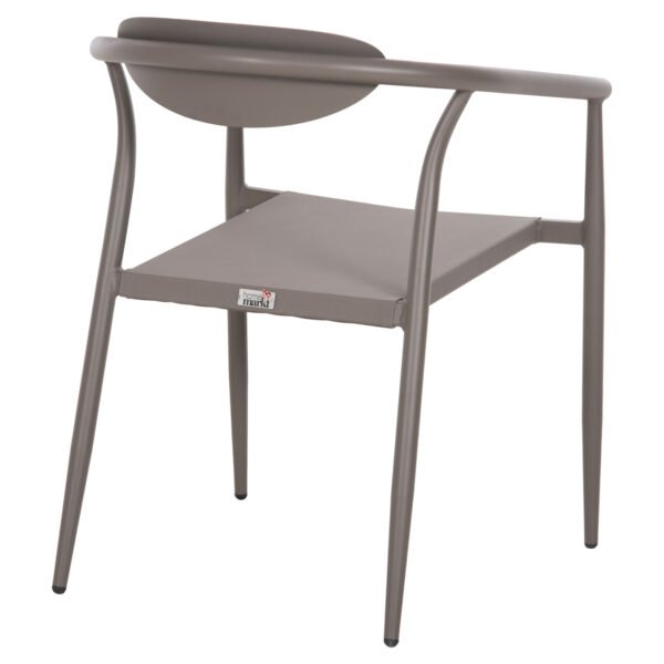 ΠΟΛΥΘΡΟΝΑ SERLY HM6052.04 ΑΛΟΥΜΙΝΙΟ ΣΑΜΠΑΝΙ-TEXTILENE ΣΑΜΠΑΝΙ 56x61x74,5Yεκ - Image 5