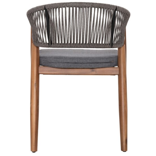 ΠΟΛΥΘΡΟΝΑ NAVAN HM6135.01 ΞΥΛΟ ΑΚΑΚΙΑΣ ΦΥΣΙΚΟ-ΣΧΟΙΝΙ NYLON ΓΚΡΙ 59x58x76Υεκ. - Image 6