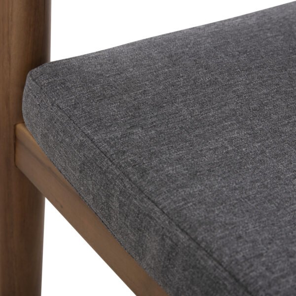 ΠΟΛΥΘΡΟΝΑ NAVAN HM6135.01 ΞΥΛΟ ΑΚΑΚΙΑΣ ΦΥΣΙΚΟ-ΣΧΟΙΝΙ NYLON ΓΚΡΙ 59x58x76Υεκ. - Image 9