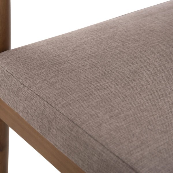 ΠΟΛΥΘΡΟΝΑ NAVAN HM6135.02 ΞΥΛΟ ΑΚΑΚΙΑΣ ΦΥΣΙΚΟ-ΣΧΟΙΝΙ NYLON ΜΠΕΖ 59x58x76Υεκ. - Image 9