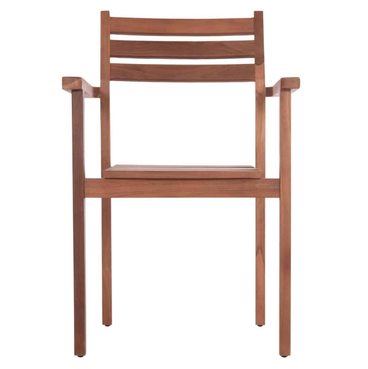 ΠΟΛΥΘΡΟΝΑ KEMPO HM6358 ΞΥΛΟ TEAK ΣΕ ΦΥΣΙΚΟ--58x58,5x88Υεκ. - Image 3