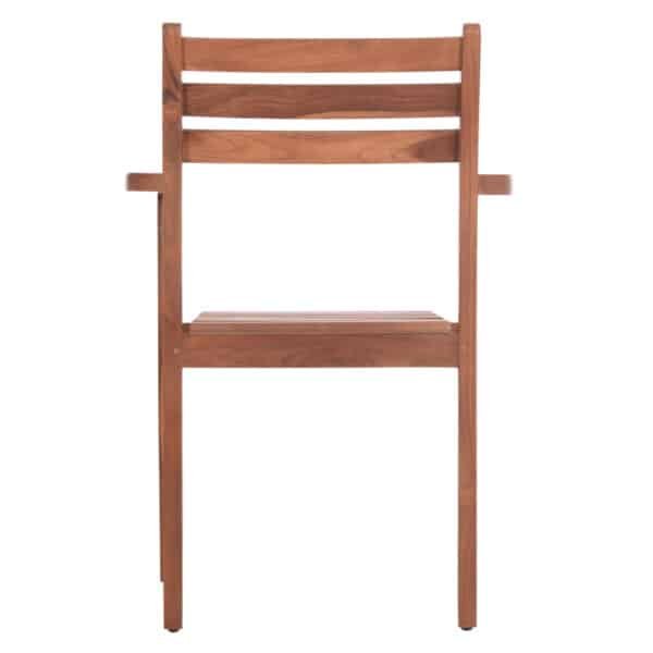 ΠΟΛΥΘΡΟΝΑ KEMPO HM6358 ΞΥΛΟ TEAK ΣΕ ΦΥΣΙΚΟ--58x58,5x88Υεκ. - Image 6