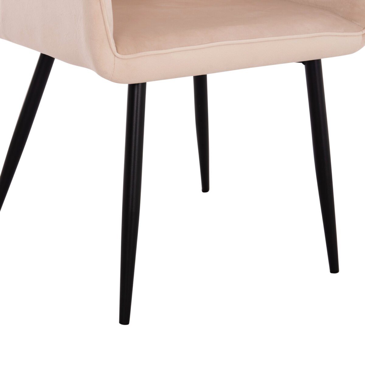 ΠΟΛΥΘΡΟΝΑ LATRELL HM8582.05 ΕΚΡΟΥ ΒΕΛΟΥΔΟ & ΜΑΥΡΑ ΜΕΤΑΛΛΙΚΑ ΠΟΔΙΑ 54x57x84Yεκ. - Image 9