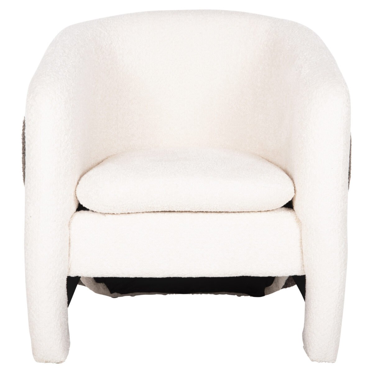 ΠΟΛΥΘΡΟΝΑ DOPER HM9590.06 ΜΠΟΥΚΛΕ ΥΦΑΣΜΑ ΛΕΥΚΟ-ΓΚΡΙ 68x72x76Υ εκ. - Image 3