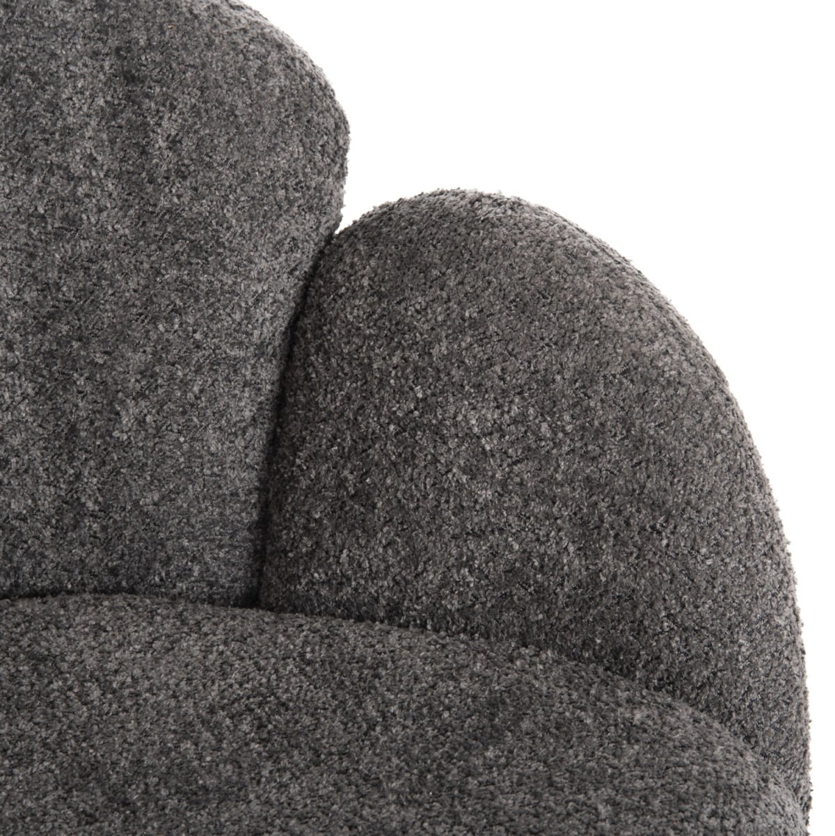 ΠΟΛΥΘΡΟΝΑ HARNIS HM9603.01 ΓΚΡΙ ΜΠΟΥΚΛΕ-ΜΑΥΡΑ ΜΕΤΑΛ.ΠΟΔΙΑ ΧΙΑΣΤΙ 59,5x64x77Υεκ - Image 8