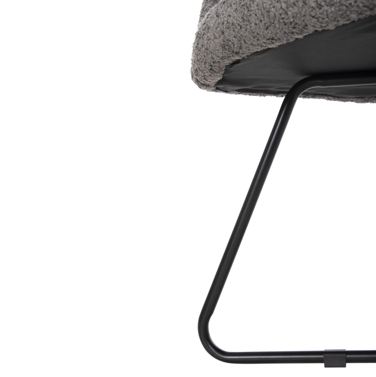 ΠΟΛΥΘΡΟΝΑ HARNIS HM9603.01 ΓΚΡΙ ΜΠΟΥΚΛΕ-ΜΑΥΡΑ ΜΕΤΑΛ.ΠΟΔΙΑ ΧΙΑΣΤΙ 59,5x64x77Υεκ - Image 10