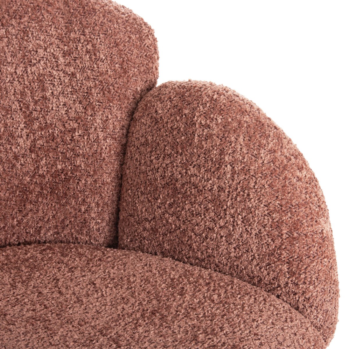 ΠΟΛΥΘΡΟΝΑ HARNIS HM9603.02 ΡΟΖ ΜΠΟΥΚΛΕ-ΜΑΥΡΑ ΜΕΤΑΛ.ΠΟΔΙΑ ΧΙΑΣΤΙ 59,5x64x77Υεκ - Image 8