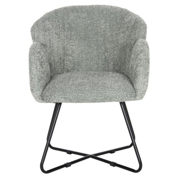 ΠΟΛΥΘΡΟΝΑ HARNIS HM9603.05 ΦΥΣΤΙΚΙ ΜΠΟΥΚΛΕ-ΜΑΥΡΑ ΜΕΤΑΛ.ΠΟΔΙΑ ΧΙΑΣΤΙ 59,5x64x77Υεκ - Image 3