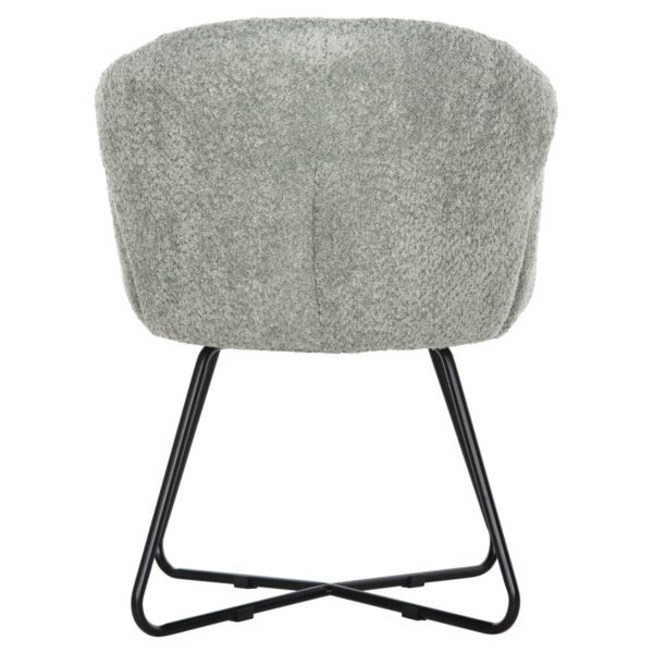 ΠΟΛΥΘΡΟΝΑ HARNIS HM9603.05 ΦΥΣΤΙΚΙ ΜΠΟΥΚΛΕ-ΜΑΥΡΑ ΜΕΤΑΛ.ΠΟΔΙΑ ΧΙΑΣΤΙ 59,5x64x77Υεκ - Image 6