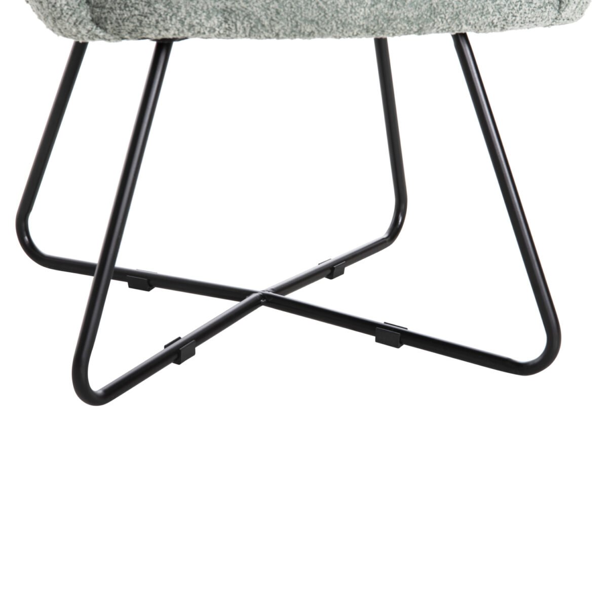 ΠΟΛΥΘΡΟΝΑ HARNIS HM9603.05 ΦΥΣΤΙΚΙ ΜΠΟΥΚΛΕ-ΜΑΥΡΑ ΜΕΤΑΛ.ΠΟΔΙΑ ΧΙΑΣΤΙ 59,5x64x77Υεκ - Image 9