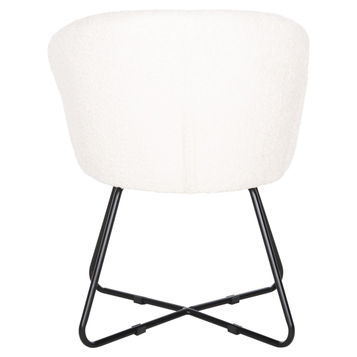 ΠΟΛΥΘΡΟΝΑ HARNIS HM9603.06 ΕΚΡΟΥ ΜΠΟΥΚΛΕ-ΜΑΥΡΑ ΜΕΤΑΛ.ΠΟΔΙΑ ΧΙΑΣΤΙ 59,5x64x77Υεκ - Image 6