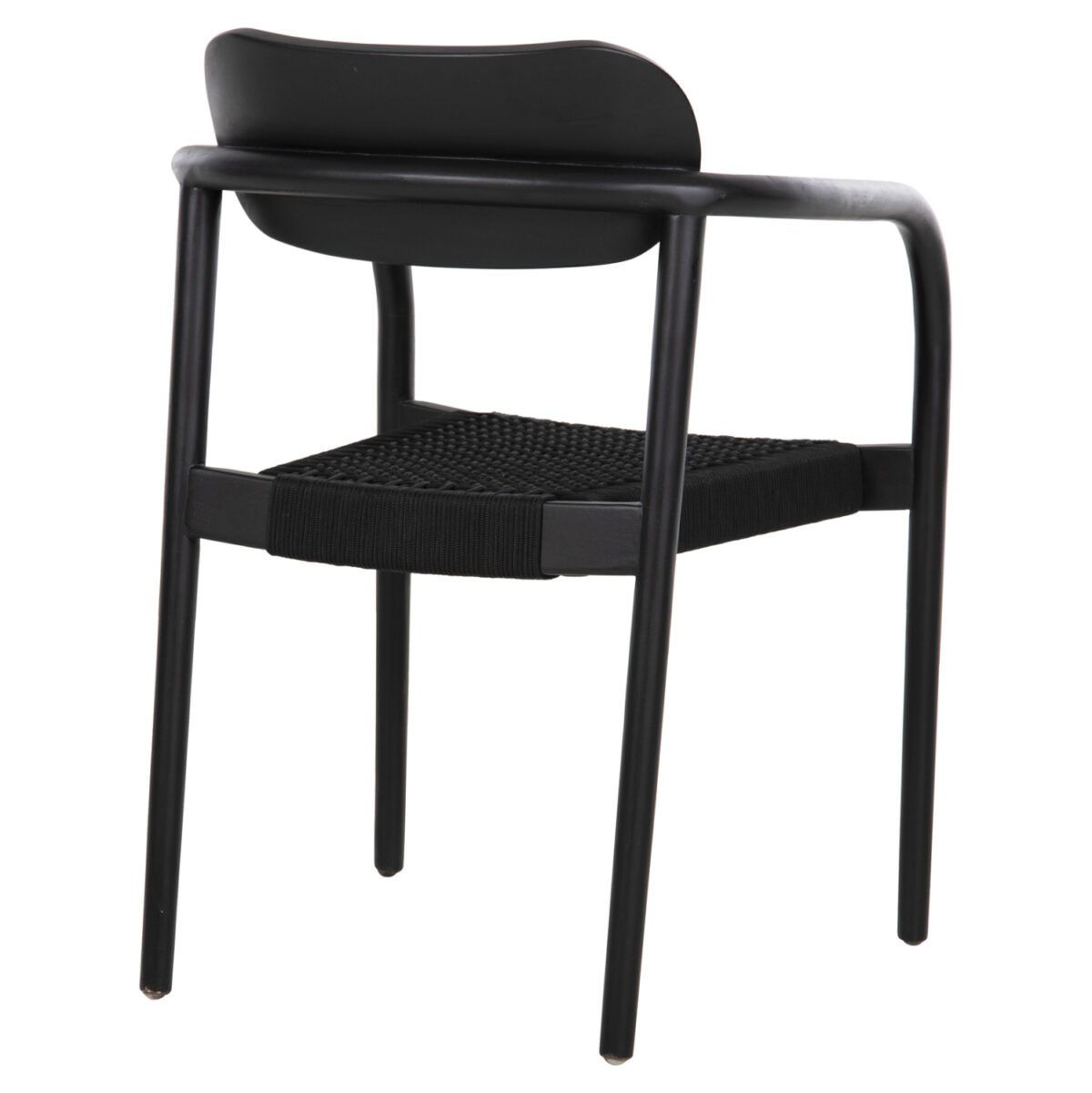 ΠΟΛΥΘΡΟΝΑ OSLO HM9636.12 ΞΥΛΟ TEAK ΜΑΥΡΟ & ΜΑΥΡΟ ΣΧΟΙΝΙ 55x54x80Yεκ. - Image 5